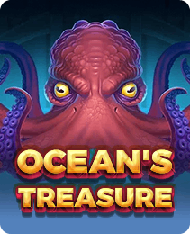 Ocean's Treasure slot game thumbnail on PK888
